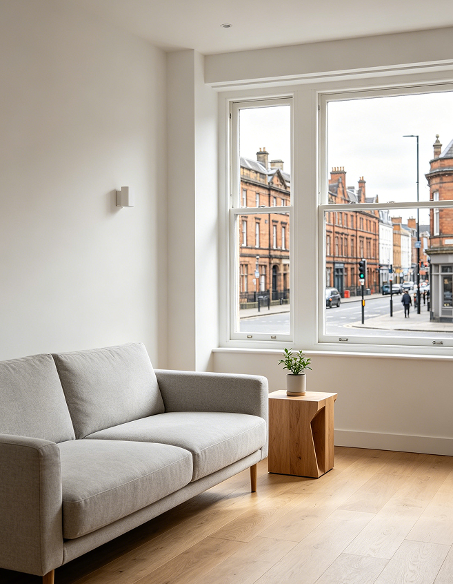 Minimalist Nordic-Style Homestay in Leeds